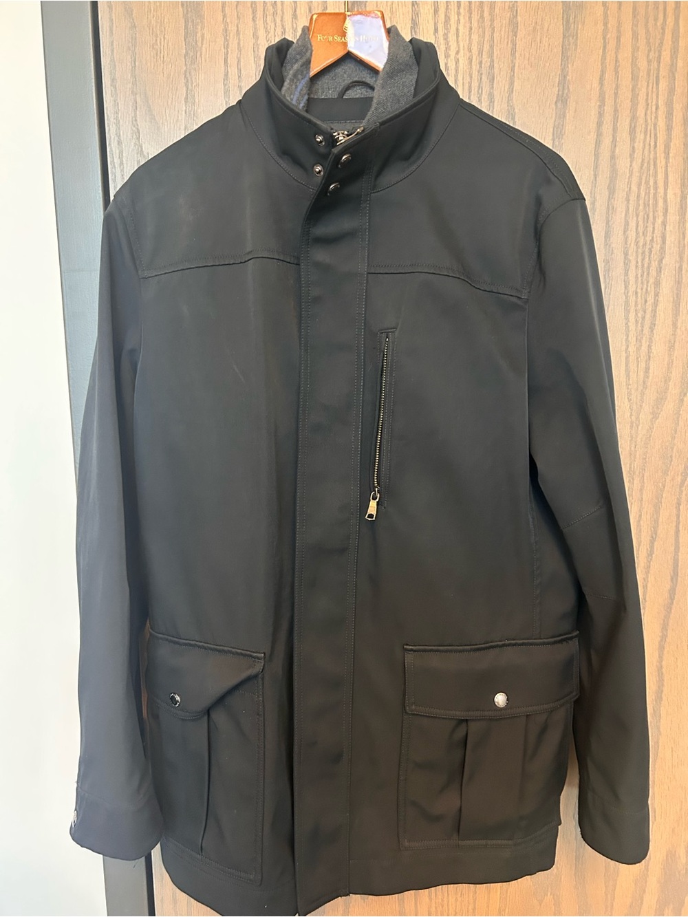 Banana Republic Men's Black Field Jacket